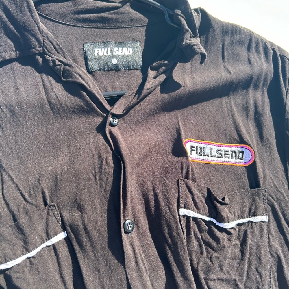 FULL SEND bowling jersey